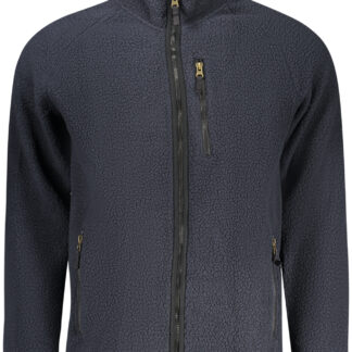 US GRAND MEN'S BLUE ZIP-UP SWEATSHIRT