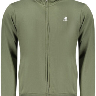 US GRAND MEN'S GREEN ZIP-UP SWEATSHIRT
