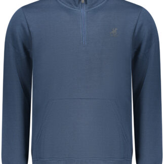 US GRAND MEN'S BLUE ZIP-UP SWEATSHIRT