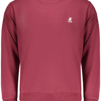 US GRAND MEN'S RED ZIP-UP SWEATSHIRT
