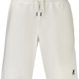 US GRAND MEN'S WHITE SHORT TRACKSUIT PANTS