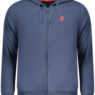 US GRAND MEN'S BLUE ZIP-UP SWEATSHIRT