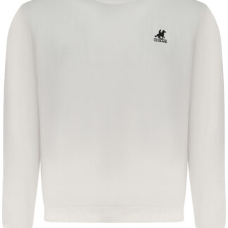 US GRAND MEN'S WHITE ZIP-UP SWEATSHIRT
