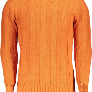 US GRAND MEN'S ORANGE SWEATER