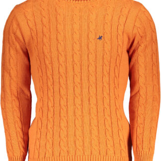 US GRAND MEN'S ORANGE SWEATER