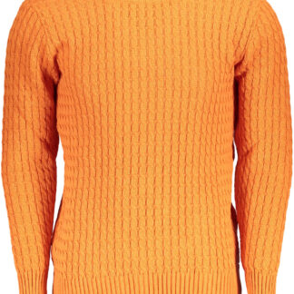 US GRAND MEN'S ORANGE SWEATER
