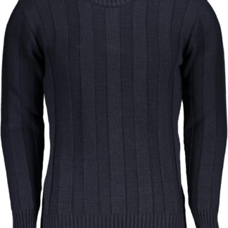 US GRAND MEN'S BLUE SWEATER