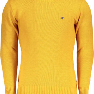 US GRAND MEN'S YELLOW SWEATER