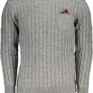 US GRAND MEN'S GREY SWEATER