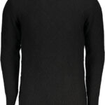 US GRAND MEN'S BLACK SWEATER