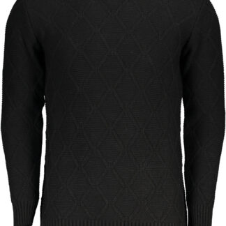 US GRAND MEN'S BLACK SWEATER