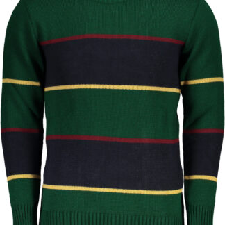 US GRAND MEN'S GREEN SWEATER