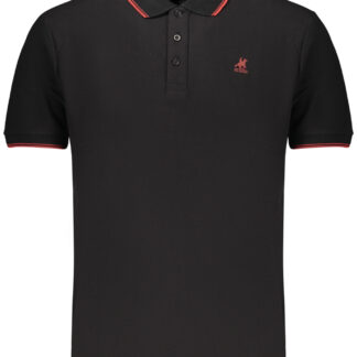 US GRAND POLO SHORT SLEEVE MEN'S BLACK