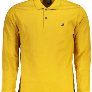 US GRAND POLO LONG SLEEVE MEN'S YELLOW