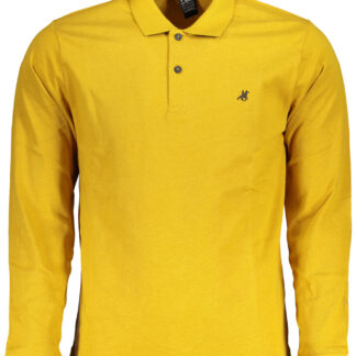 US GRAND POLO LONG SLEEVE MEN'S YELLOW