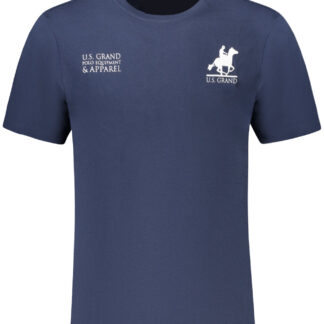 US GRAND MEN'S SHORT-SLEEVE T-SHIRT BLUE