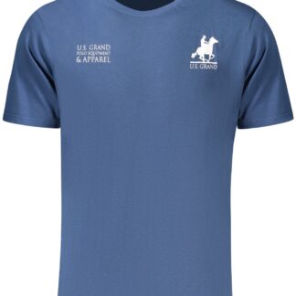 US GRAND MEN'S SHORT-SLEEVE T-SHIRT BLUE