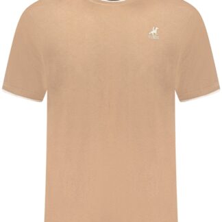 US GRAND MEN'S SHORT-SLEEVE T-SHIRT BROWN