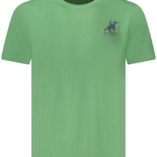 US GRAND MEN'S SHORT-SLEEVED GREEN T-SHIRT