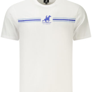 US GRAND MEN'S SHORT-SLEEVE T-SHIRT WHITE