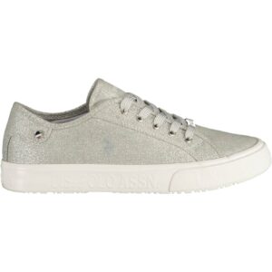 US POLO ASSN. SPORTS SHOES WOMAN SILVER
