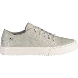 US POLO ASSN. SPORTS SHOES WOMAN SILVER