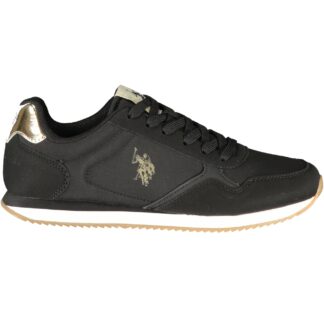 US POLO ASSN. WOMEN'S BLACK SPORTS FOOTWEAR