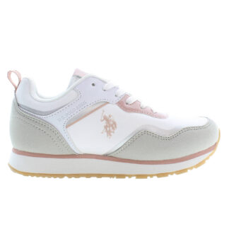 US POLO ASSN. GIRLS' WHITE SPORTS FOOTWEAR