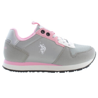 US POLO ASSN. GIRLS' GRAY SPORTS FOOTWEAR