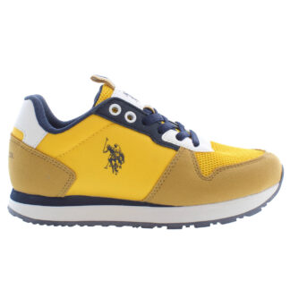 US POLO ASSN. CHILDREN'S YELLOW SPORTS FOOTWEAR