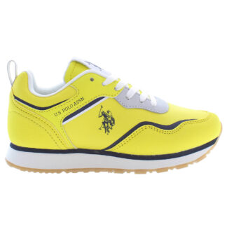 US POLO ASSN. CHILDREN'S YELLOW SPORTS FOOTWEAR