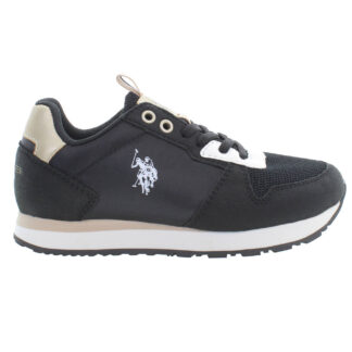 US POLO ASSN. CHILDREN'S BLACK SPORTS FOOTWEAR