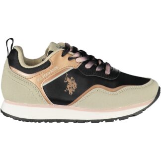 US POLO ASSN. CHILDREN'S BLACK SPORTS FOOTWEAR