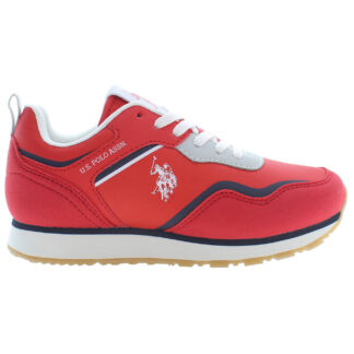 US POLO ASSN. KIDS' RED SPORTS FOOTWEAR