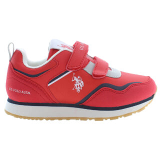 US POLO ASSN. KIDS' RED SPORTS FOOTWEAR
