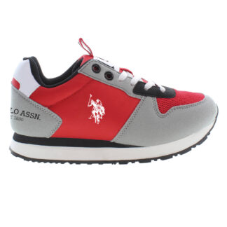 US POLO ASSN. KIDS' RED SPORTS FOOTWEAR