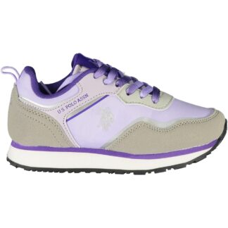 US POLO ASSN. PURPLE CHILDREN'S SPORTS FOOTWEAR
