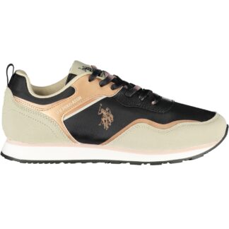 US POLO ASSN. WOMEN'S BLACK SPORTS FOOTWEAR