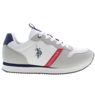 US POLO ASSN. MEN'S WHITE SPORTS FOOTWEAR