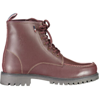 US POLO ASSN. MEN'S RED BOOT FOOTWEAR