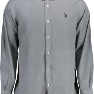 US POLO ASSN. MEN'S BLUE LONG-SLEEVED SHIRT