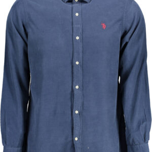 US POLO ASSN. MEN'S BLUE LONG-SLEEVED SHIRT
