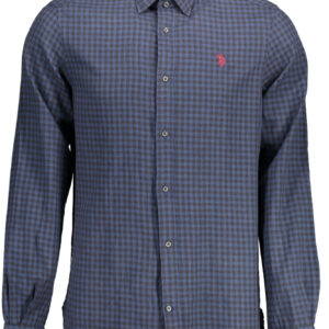 US POLO ASSN. MEN'S BLUE LONG-SLEEVED SHIRT
