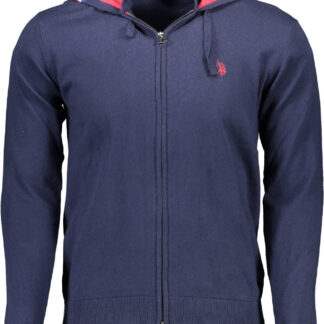 US POLO ASSN. MEN'S BLUE CARDIGAN