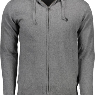 US POLO ASSN. MEN'S GREY CARDIGAN