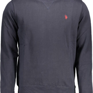 US POLO ASSN. MEN'S BLUE ZIP-UP SWEATSHIRT