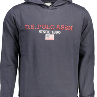 US POLO ASSN. MEN'S BLUE ZIP-UP SWEATSHIRT