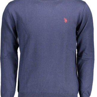 US POLO ASSN. MEN'S BLUE TURTLENECK