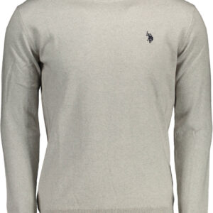 US POLO ASSN. MEN'S GREY TURTLENECK