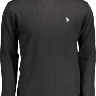 US POLO ASSN. MEN'S BLACK TURTLENECK